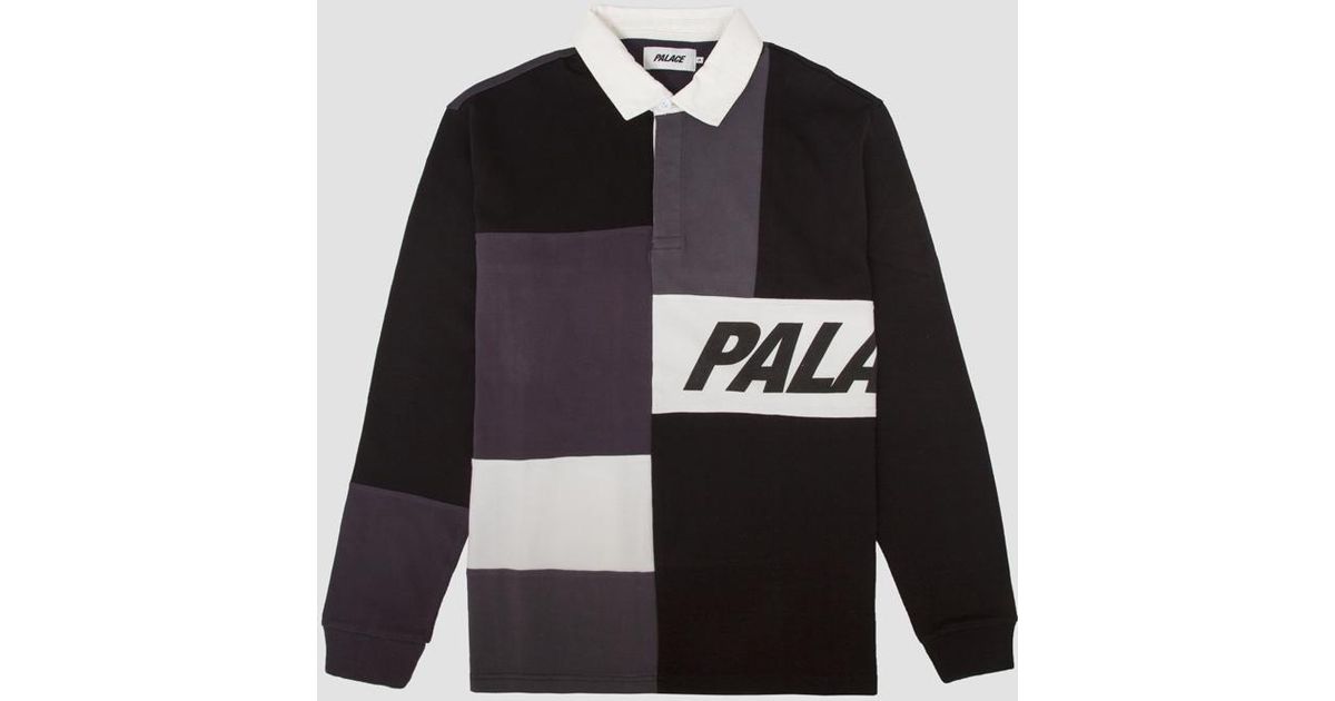 palace patchwork crewneck
