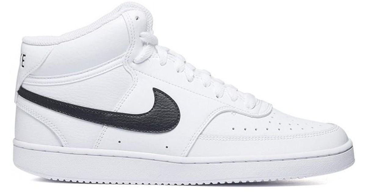Nike Sneakers Court Vision Mid in White for Men - Lyst