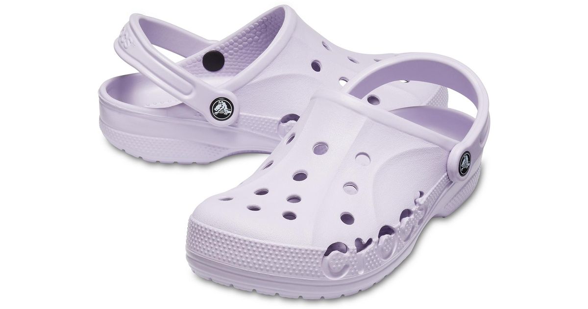 womens lilac crocs