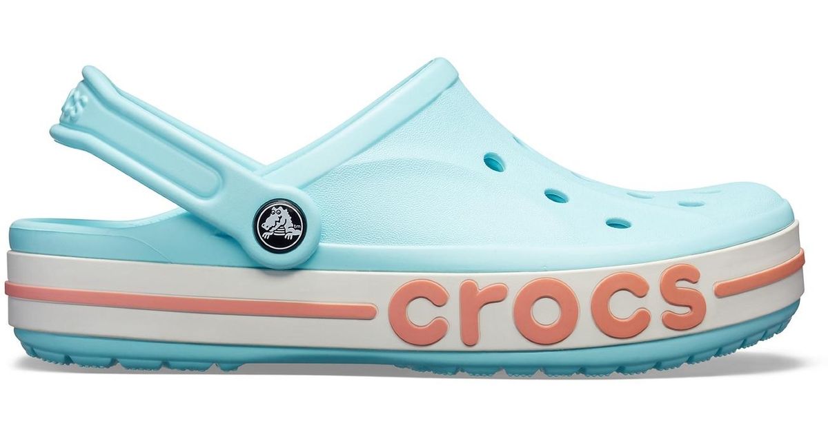 icy blue crocs