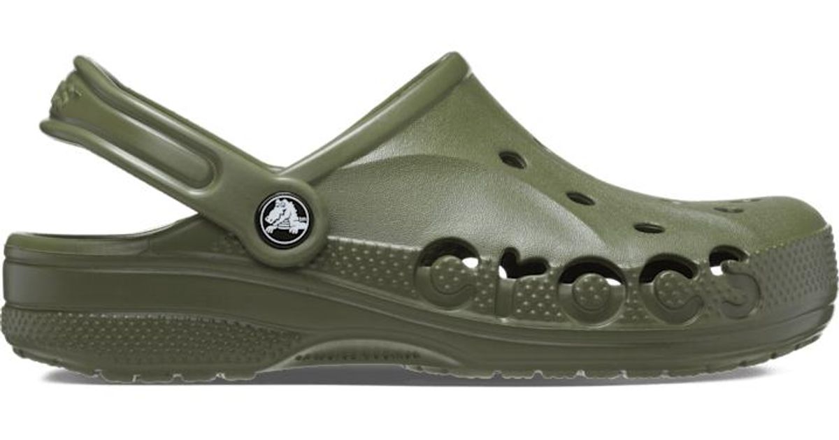Crocs™ Bayaband Slide Army Green Size 6 Uk / 7 Uk | Lyst