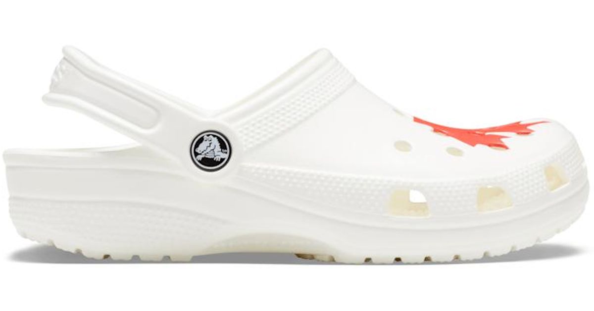 Crocs™ White Classic Canadian Flag Clog for Men Lyst Canada