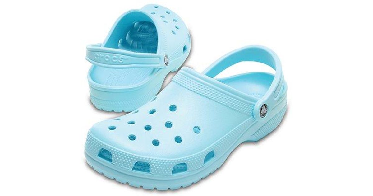 ice blue crocs men's