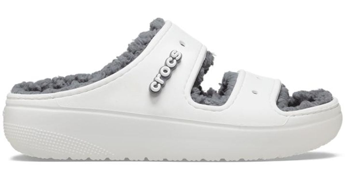 Crocs™ Classic Cozzzy Sandal in White Lyst