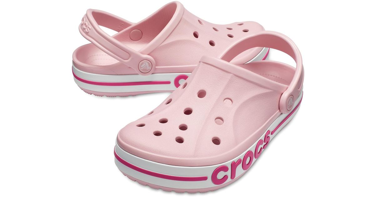 petal pink crocs