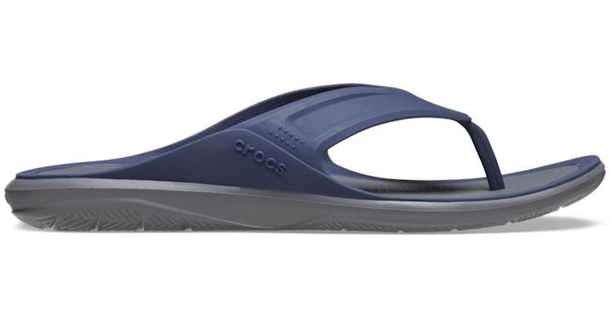 Crocs™ Swiftwatertm Wave Flip in Blue 