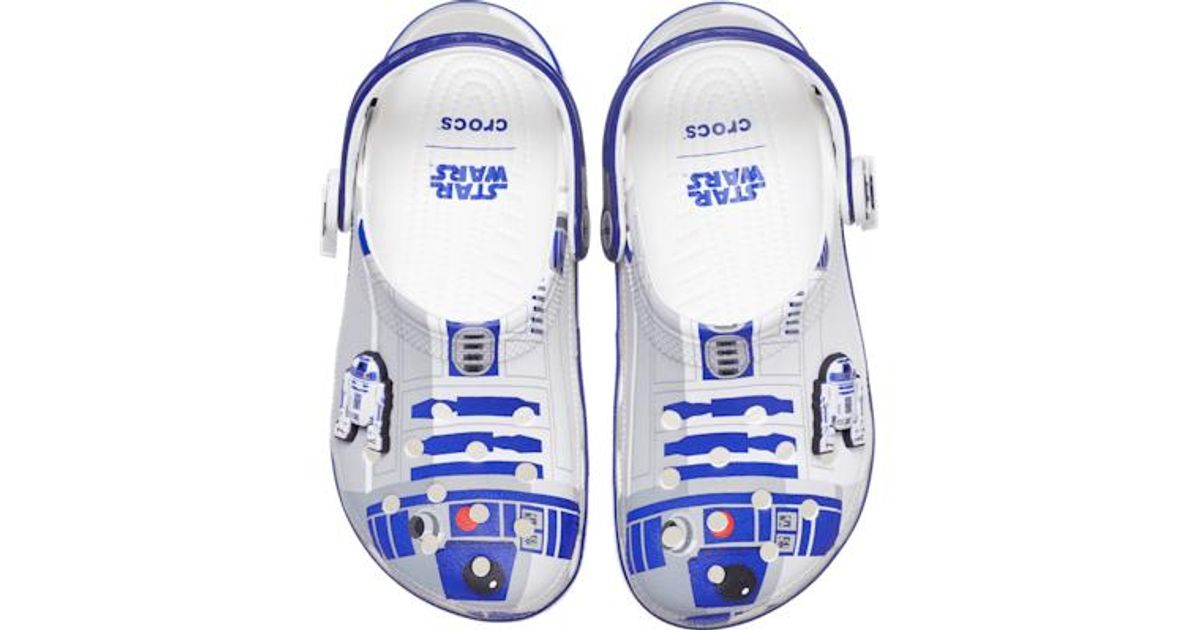 Female R2 D2 Crocs™ Star Wars R2-D2 Classic Clog in Black | Lyst