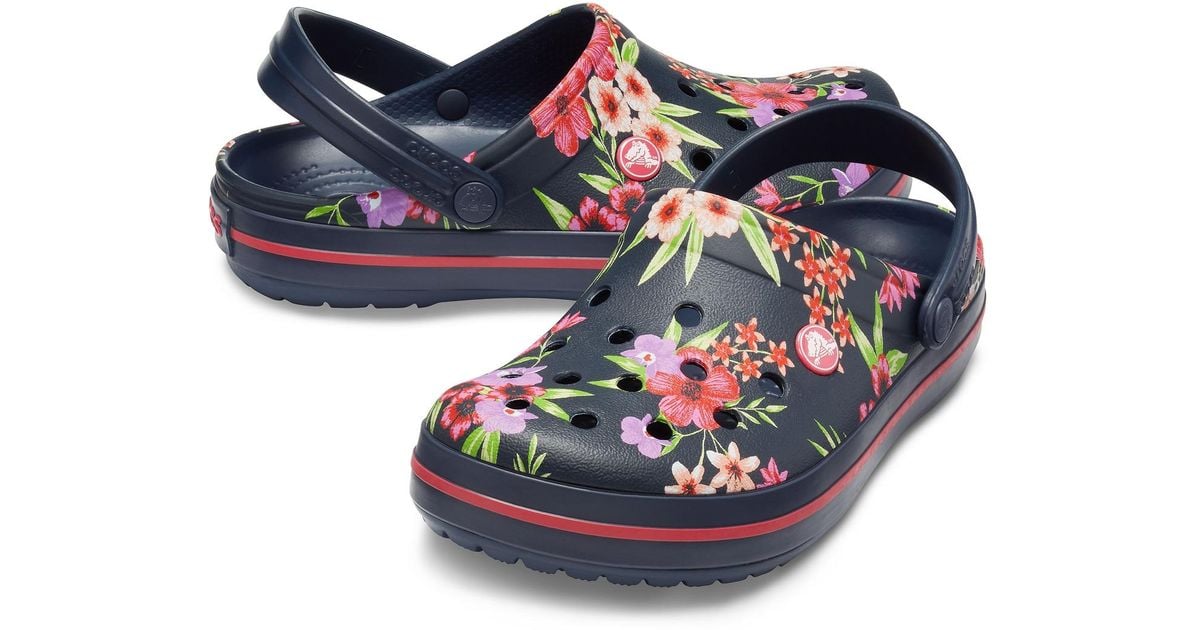 Crocs™ Tropical Floral/navy Crocband 