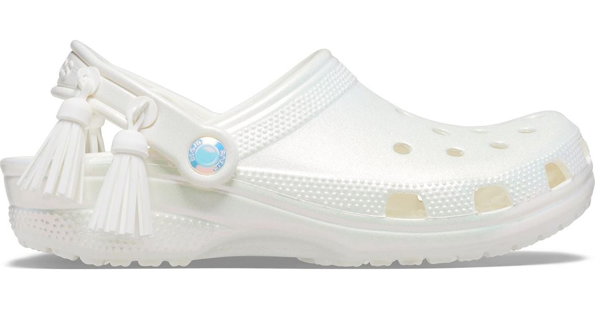 Iridescent crocs online clog