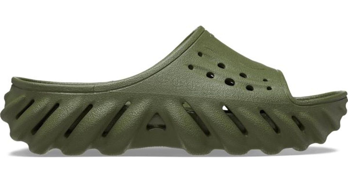 Crocs™ Echo Slide in Green | Lyst