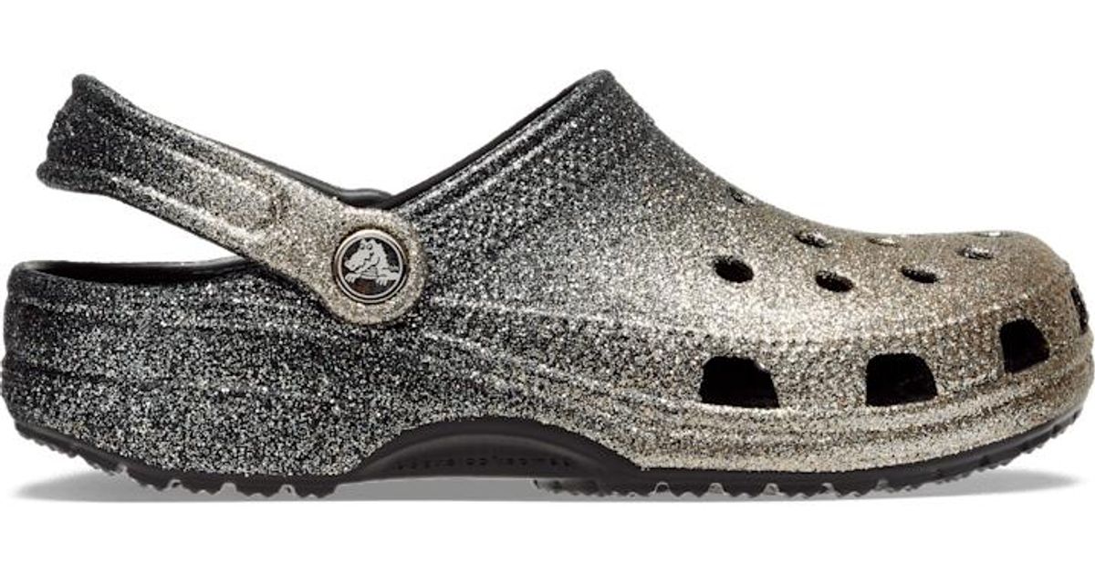 Crocs™ Classic Ombre Glitter Clog in Black/Gold (Black) for Men Lyst