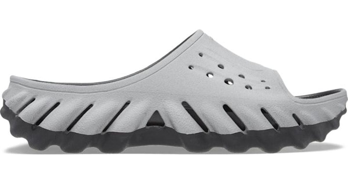 Crocs™ Echo Reflective Slide in Gray | Lyst