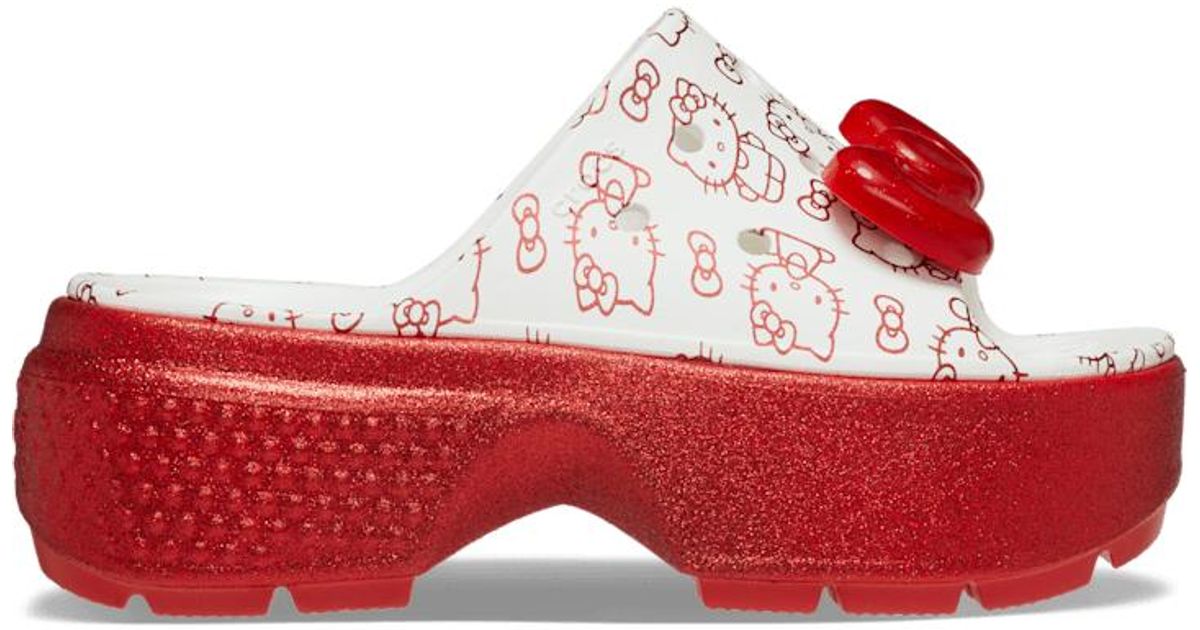 新品 Hello Kitty × Crocs Stomp Slide 23cm Hello Kitty x Crocs Adult Stomp Slide