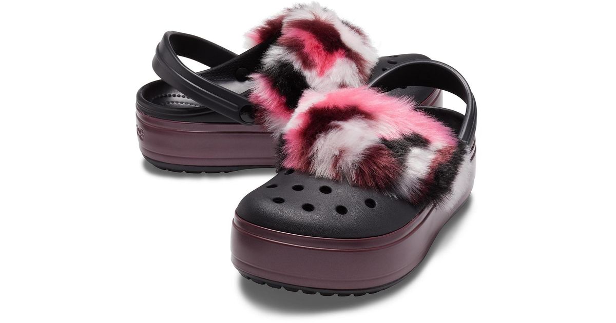 crocband platform black