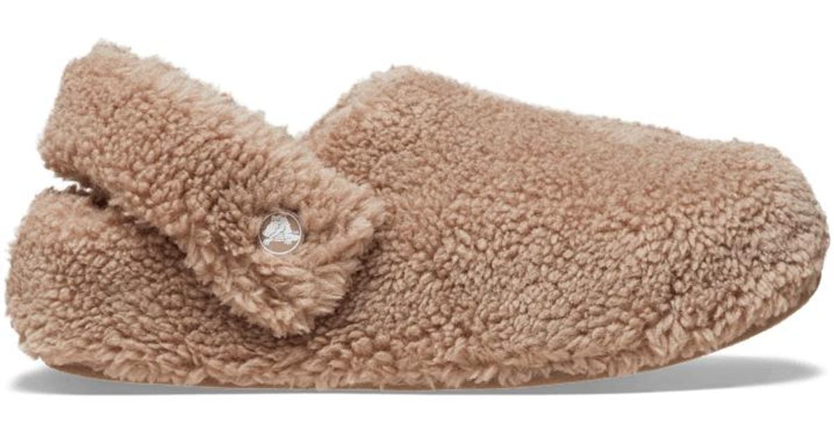Crocs Classic Cozzzy Slipper in Black Lyst
