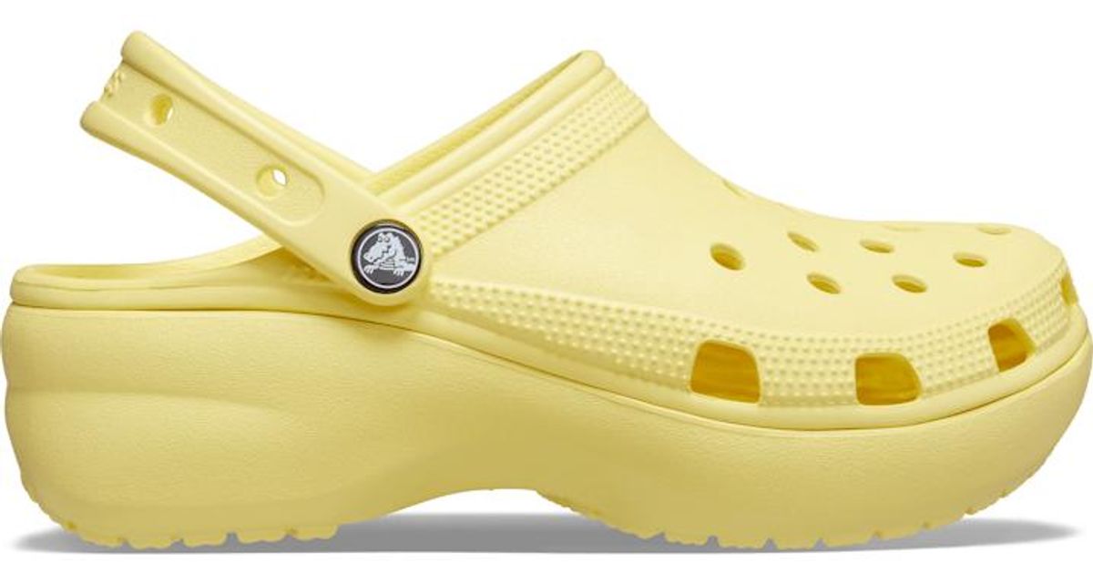 Crocs™ Classic Platform Clog in Banana (Yellow) | Lyst Canada