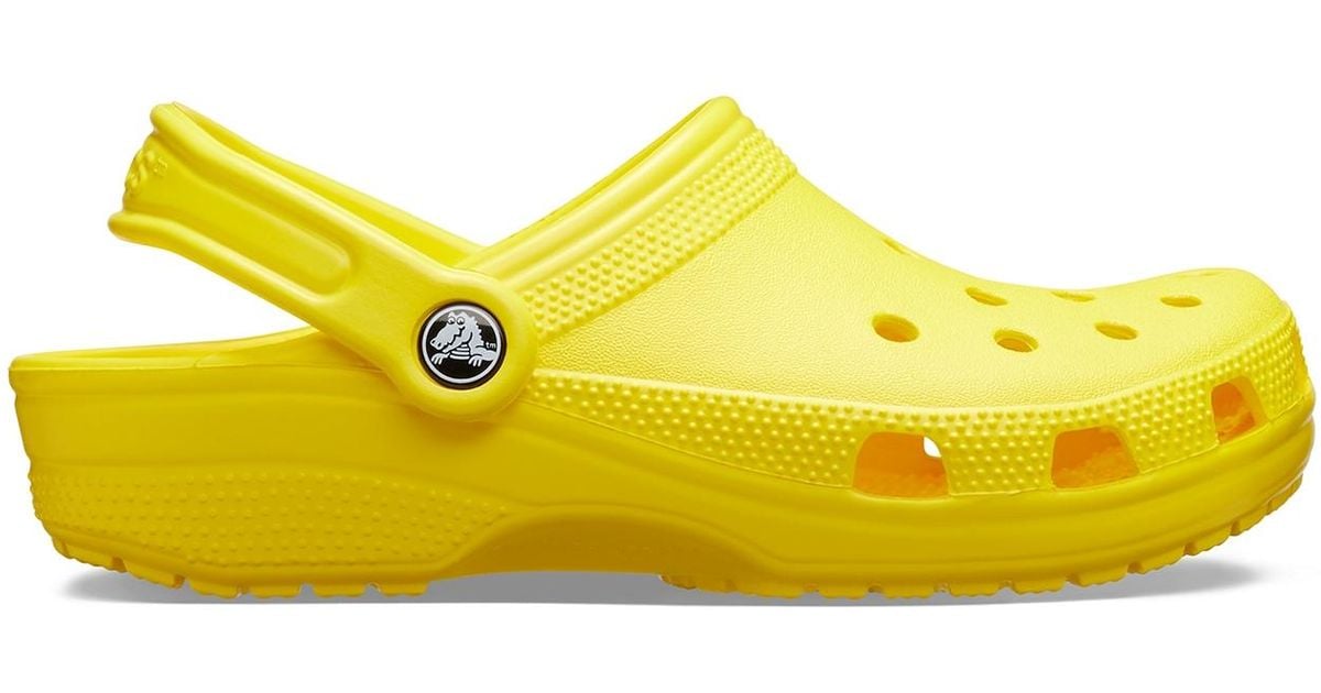 crocs for men yellow