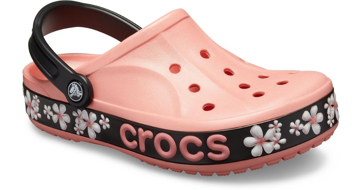 pink bayaband crocs