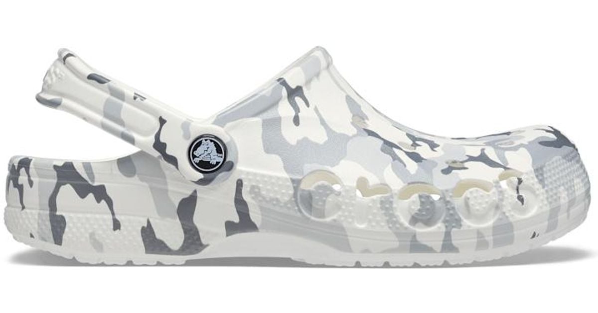 Crocs Classic Clog Camouflage Printing Beach \'White Camouflage\' Mens 6 Women’s 8 Crocs Duck Camo Classic Clogs | Dick main image 4