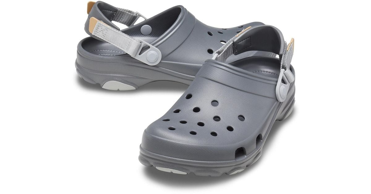 mens crocs slate grey
