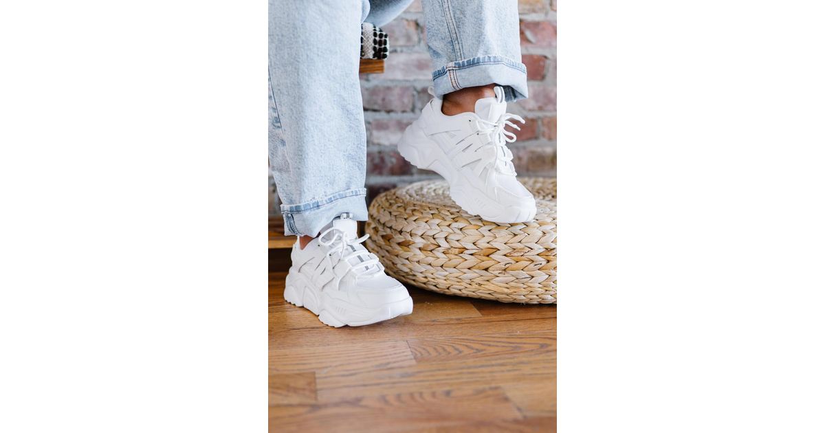 berness white sneakers