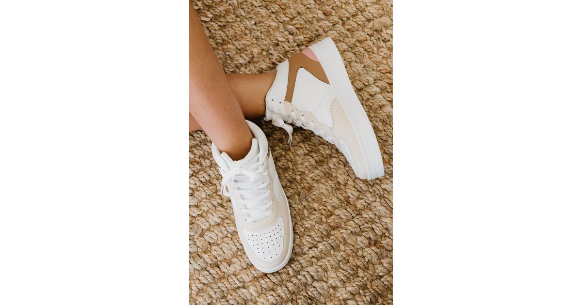 berness white sneakers