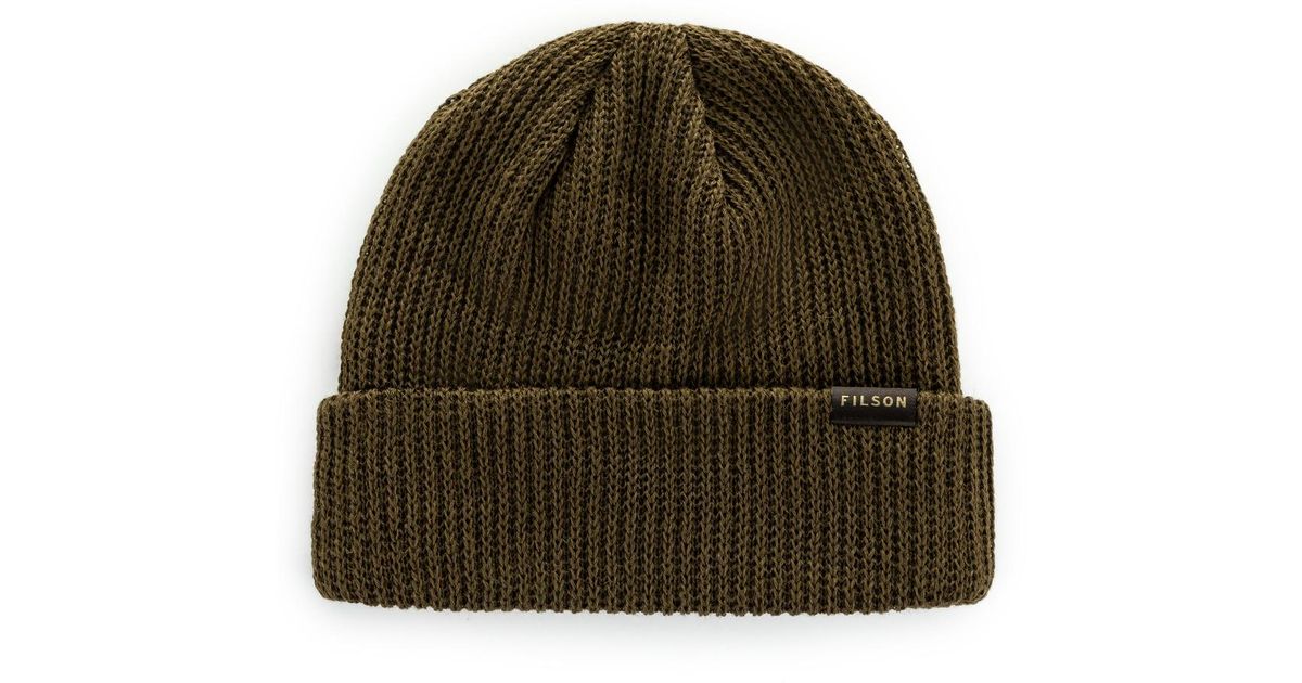 filson visor beanie