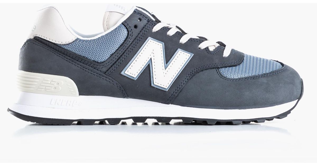 Leather Ml574 Syp Navy \