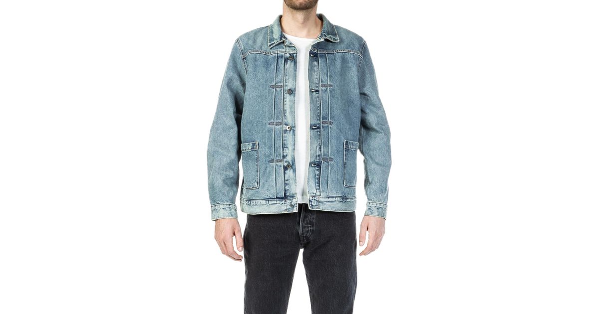 levis type 2 worn trucker