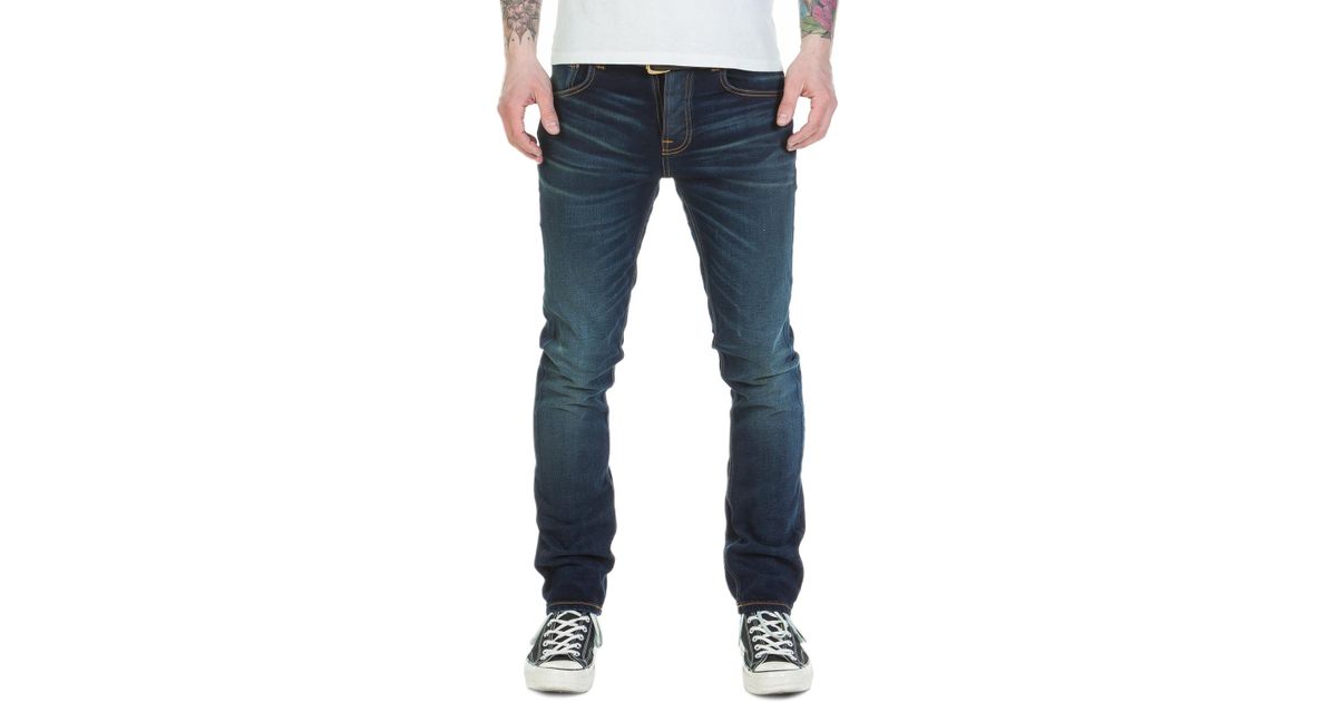 nudie jeans grim tim authentic deep