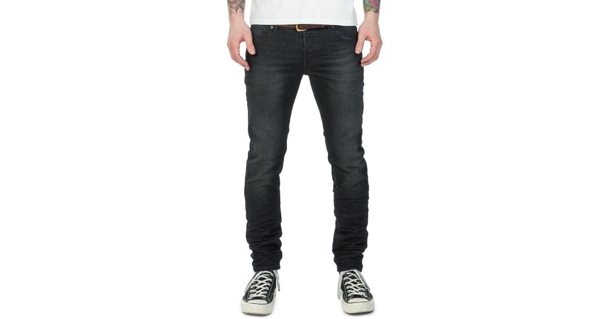 DIESEL Cotton Sleenker 0842q Dark Blue 