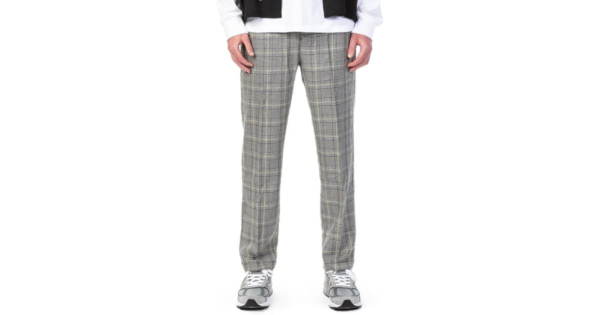 stussy tartan pants