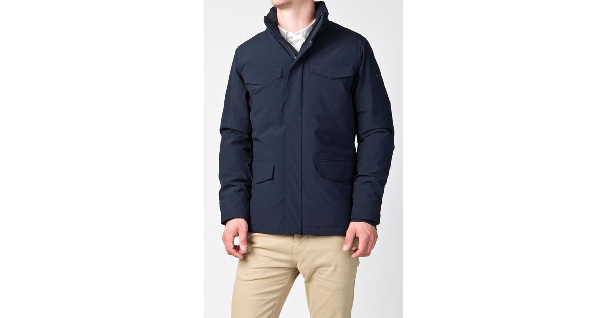 Nn07 Synthetic Austin Technical Jacket Navy Blue For Men Lyst