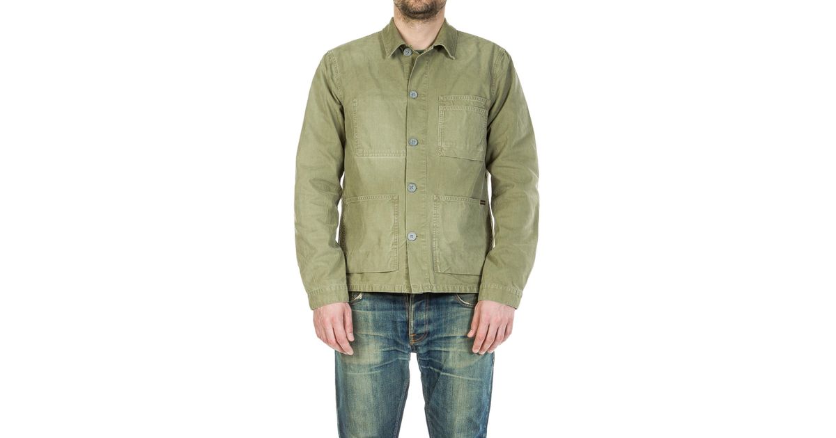 nudie jeans worker jacket