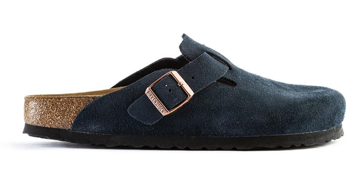 birkenstock boston navy