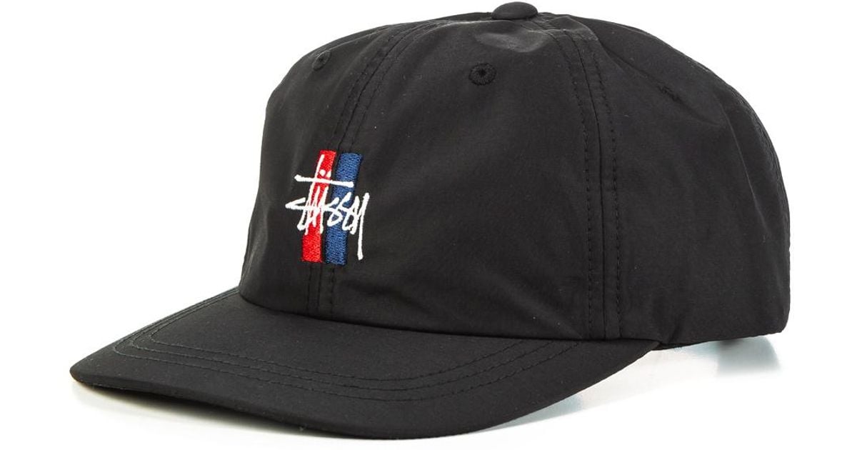 stussy bars logo cap