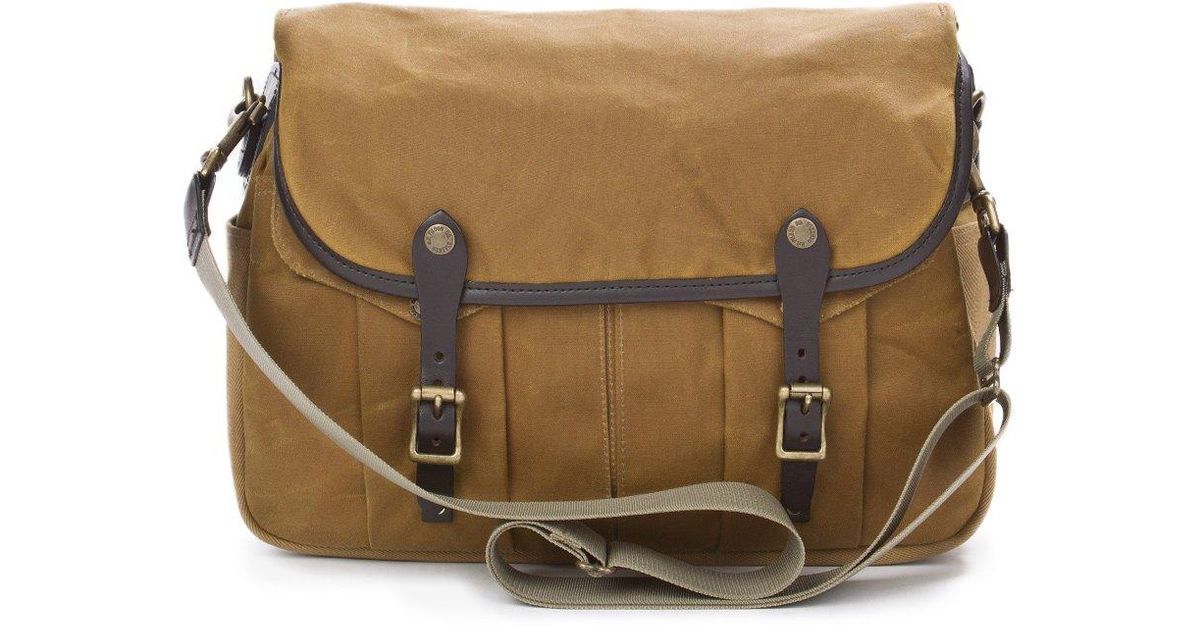 Filson Cotton X Magnum Camera Field Bag Tan for Men | Lyst UK