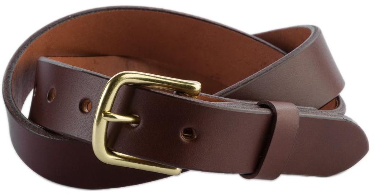 tanner goods classic belt
