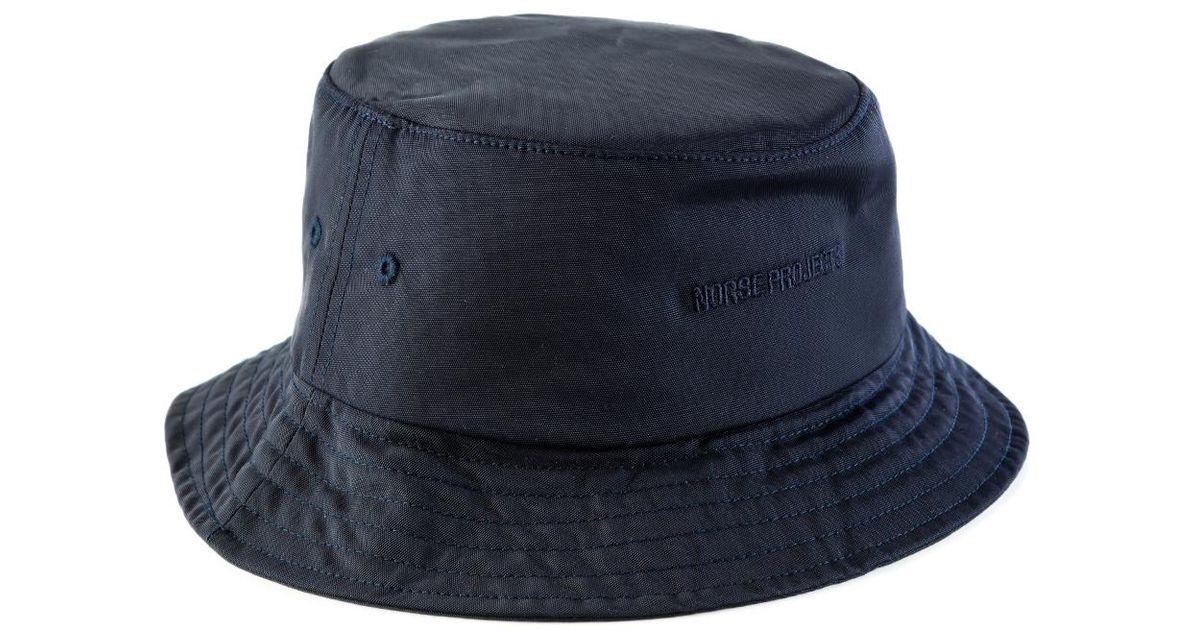 norse projects nylon oxford bucket hat
