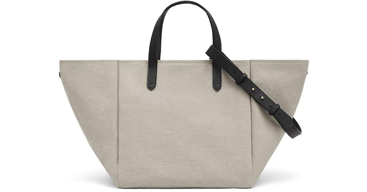 cuyana canvas tote