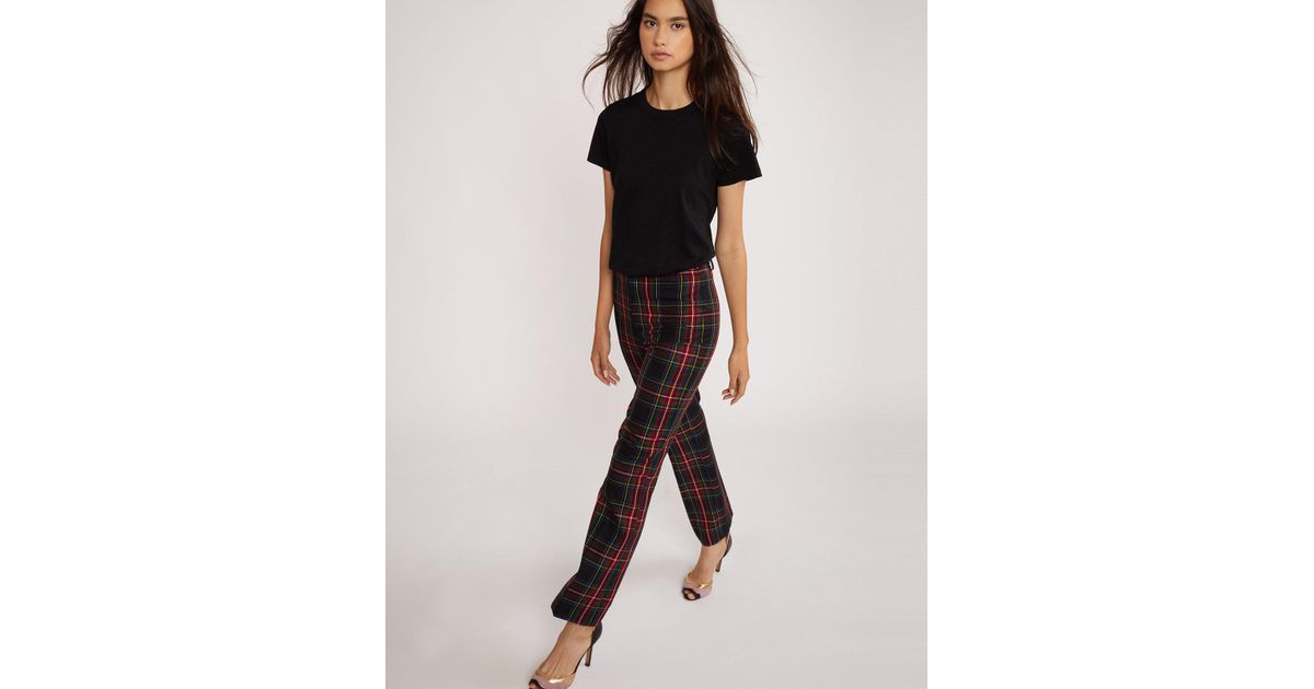 cynthia rowley plaid pants