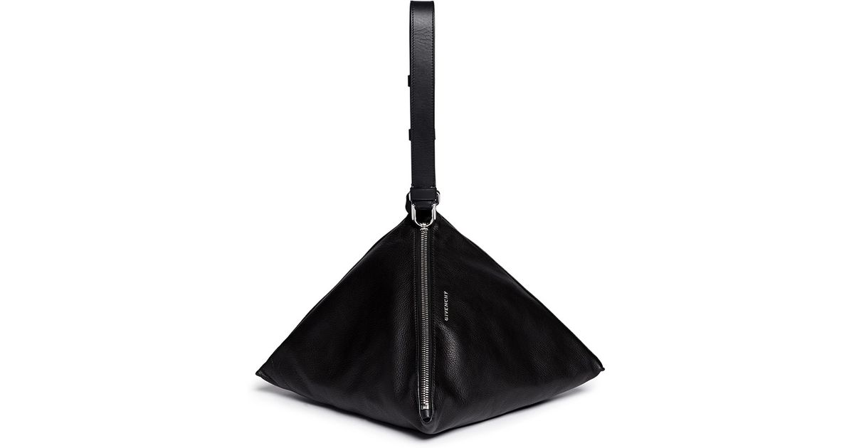 Givenchy 'triangle' Large Leather Bag 