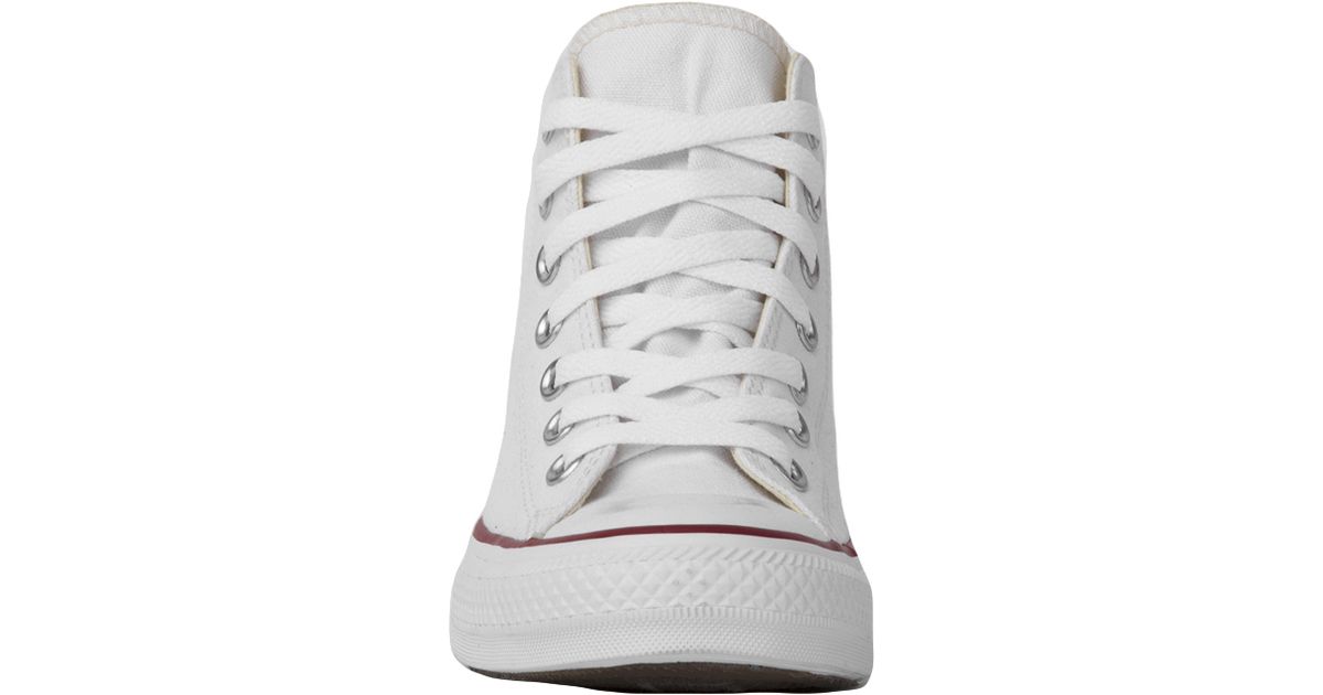 converse chuck taylor all star lux wedge mid women's shoe