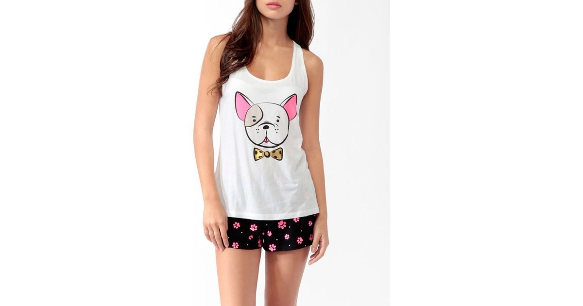 french bulldog pajamas forever 21