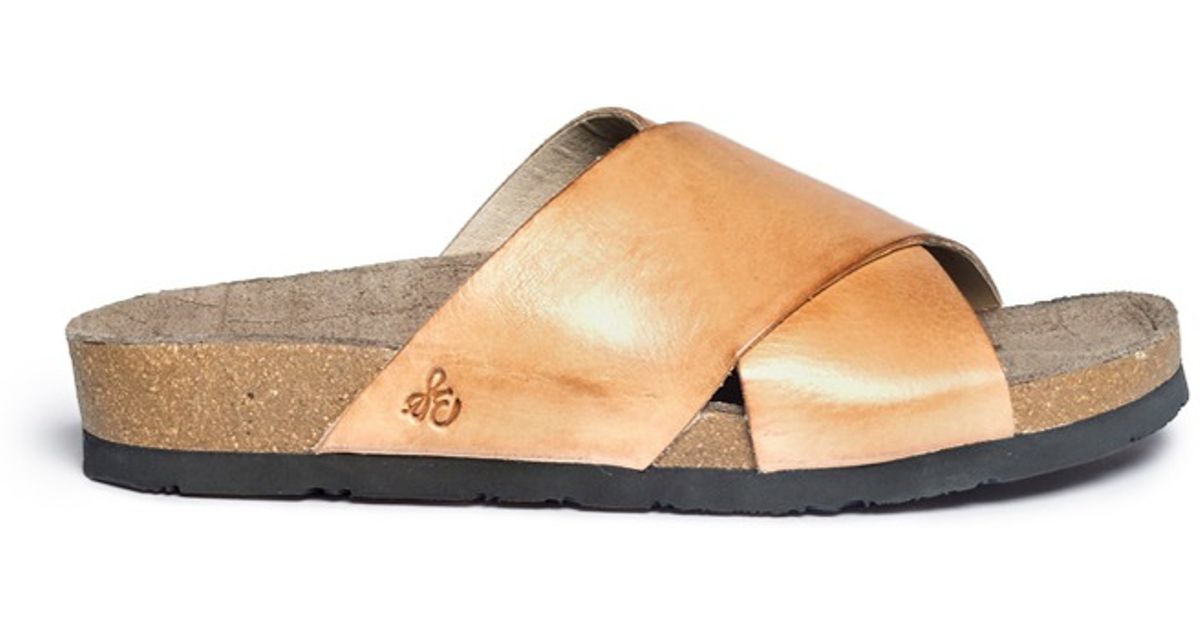 sam edelman cross strap sandals