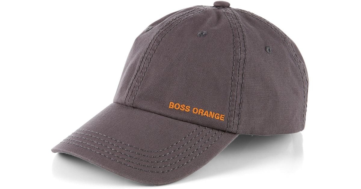boss orange cap