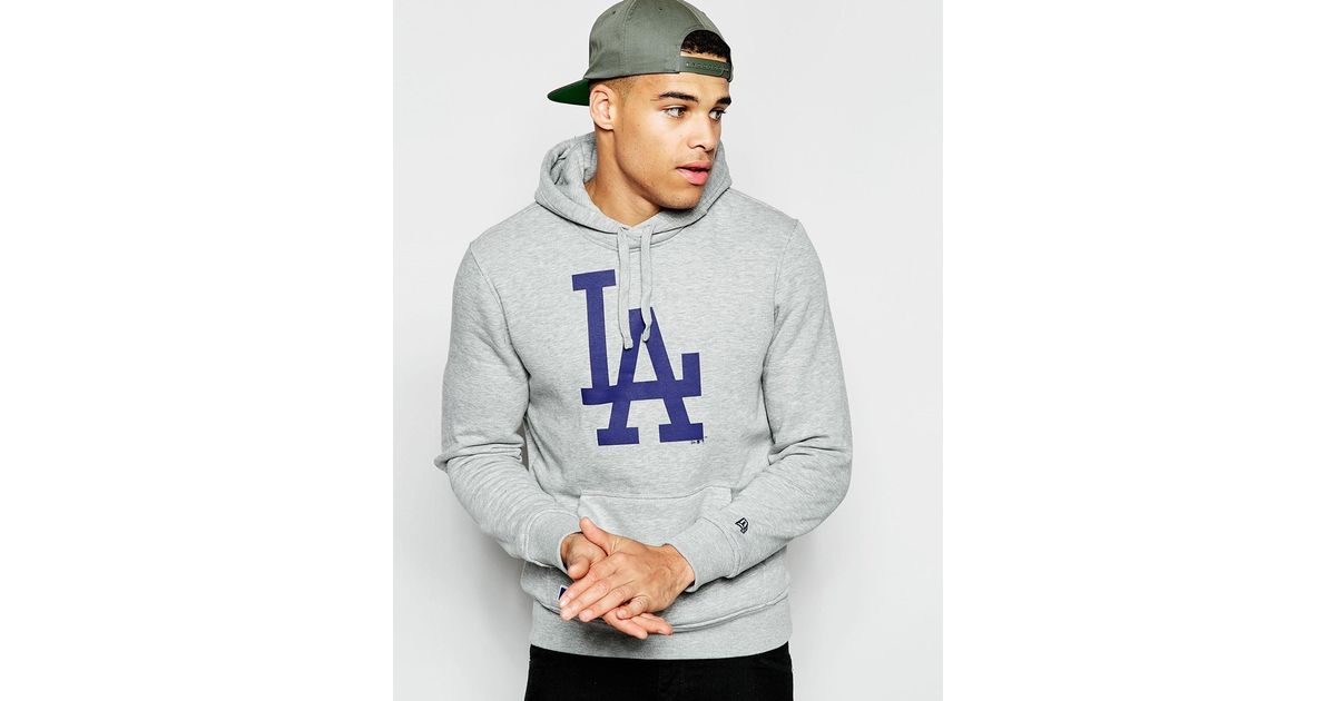 grey dodgers hoodie