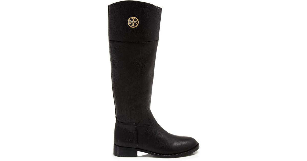 tory burch junction riding boots