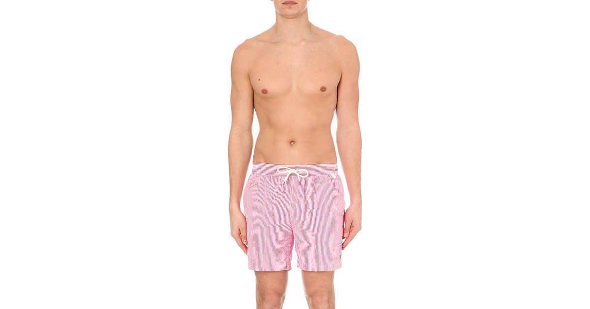 ralph lauren seersucker swim