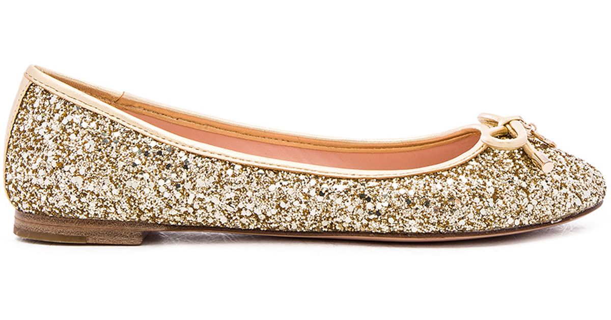 kate spade glitter flats